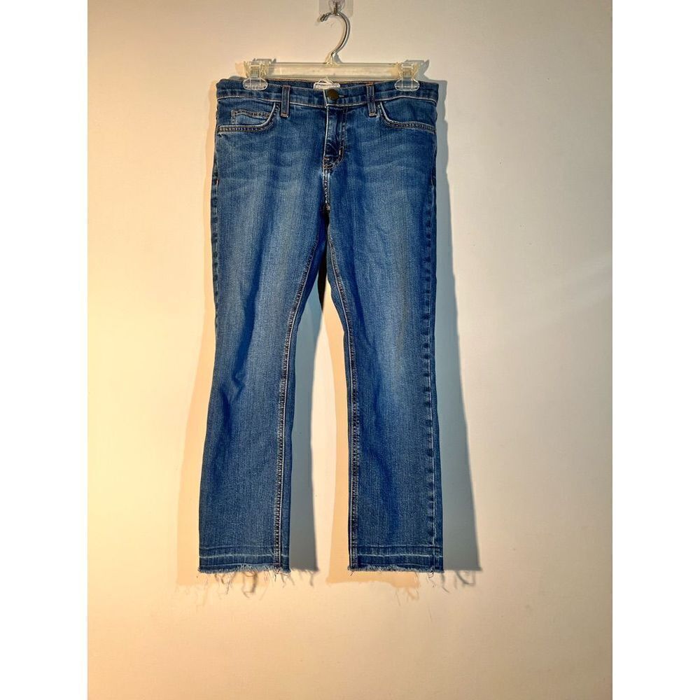 Current/ELLIOT Frayed Capri Jeans 